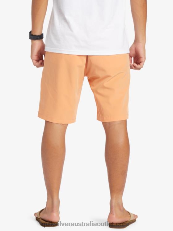Quiksilver Men Ocean Union Amphibian 20 Hybrid Shorts H2N4B143 copper tan