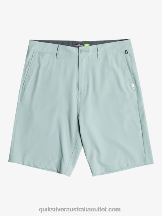 Quiksilver Men Ocean Union Amphibian 20 Hybrid Shorts H2N4B144 green milieu