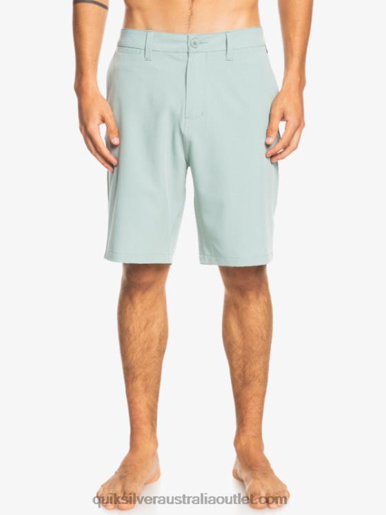 Quiksilver Men Ocean Union Amphibian 20 Hybrid Shorts H2N4B144 green milieu