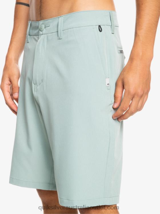 Quiksilver Men Ocean Union Amphibian 20 Hybrid Shorts H2N4B144 green milieu