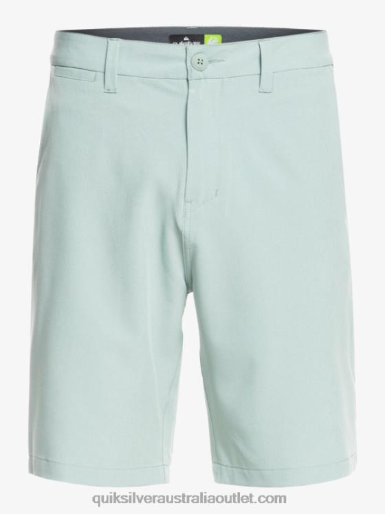Quiksilver Men Ocean Union Amphibian 20 Hybrid Shorts H2N4B144 green milieu