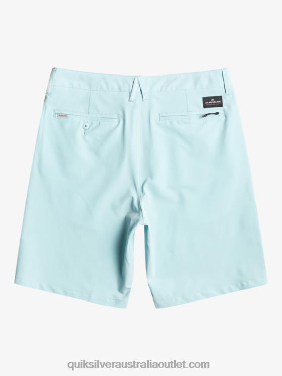Quiksilver Men Ocean Union Amphibian 20 Hybrid Shorts H2N4B145 sky blue