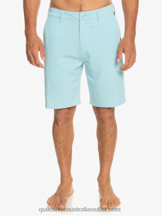 Quiksilver Men Ocean Union Amphibian 20 Hybrid Shorts H2N4B145 sky blue