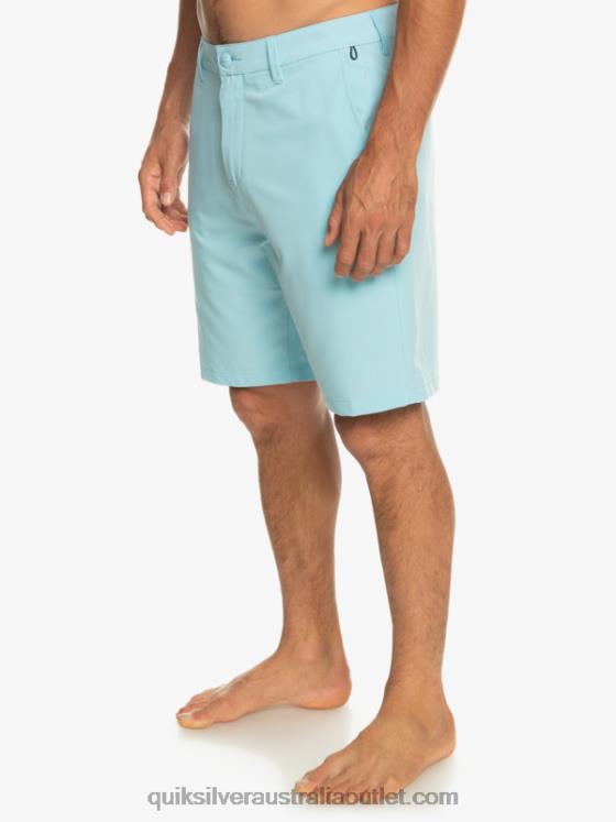 Quiksilver Men Ocean Union Amphibian 20 Hybrid Shorts H2N4B145 sky blue