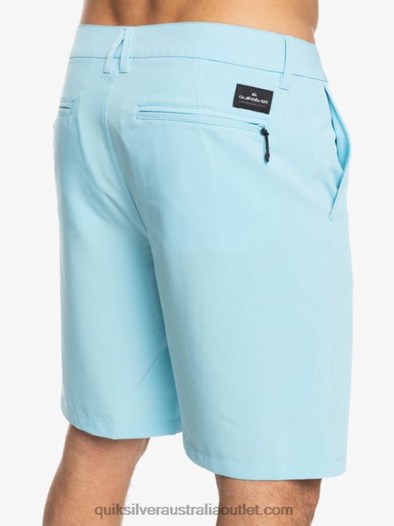 Quiksilver Men Ocean Union Amphibian 20 Hybrid Shorts H2N4B145 sky blue
