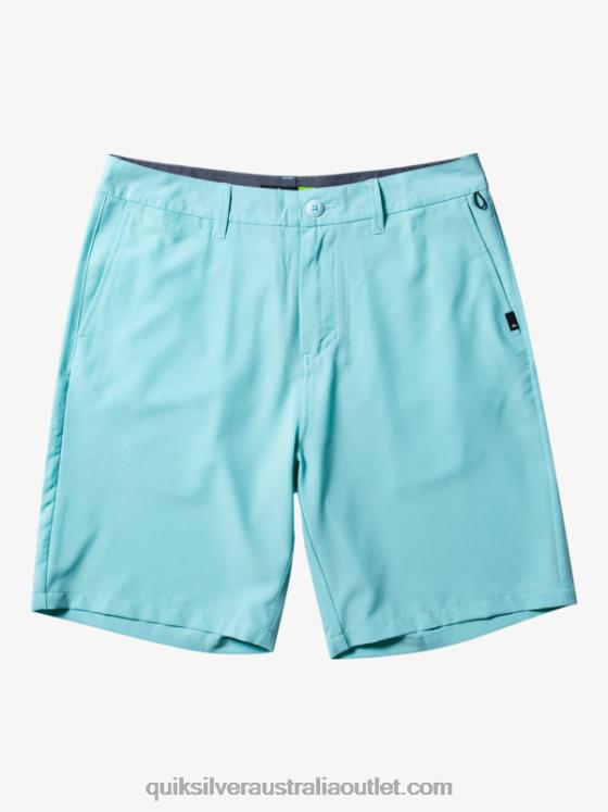 Quiksilver Men Ocean Union Amphibian 20 Hybrid Shorts H2N4B146 angel blue