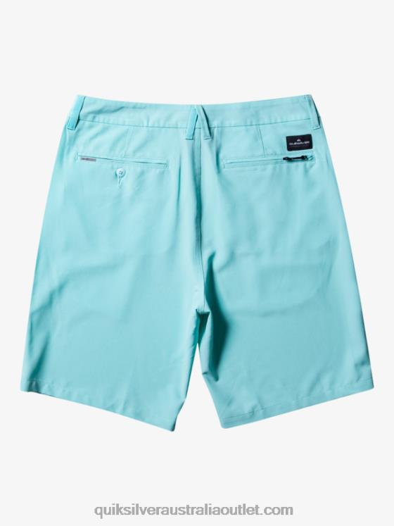 Quiksilver Men Ocean Union Amphibian 20 Hybrid Shorts H2N4B146 angel blue