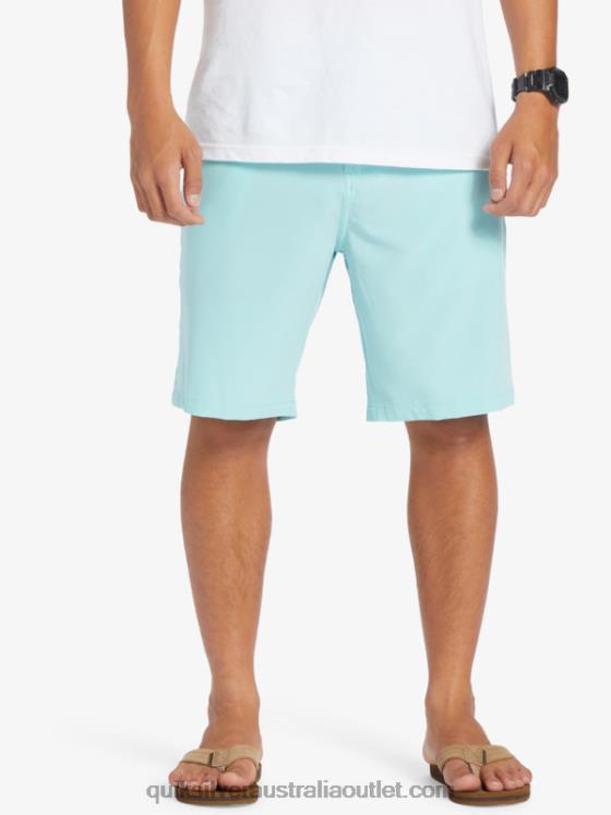 Quiksilver Men Ocean Union Amphibian 20 Hybrid Shorts H2N4B146 angel blue