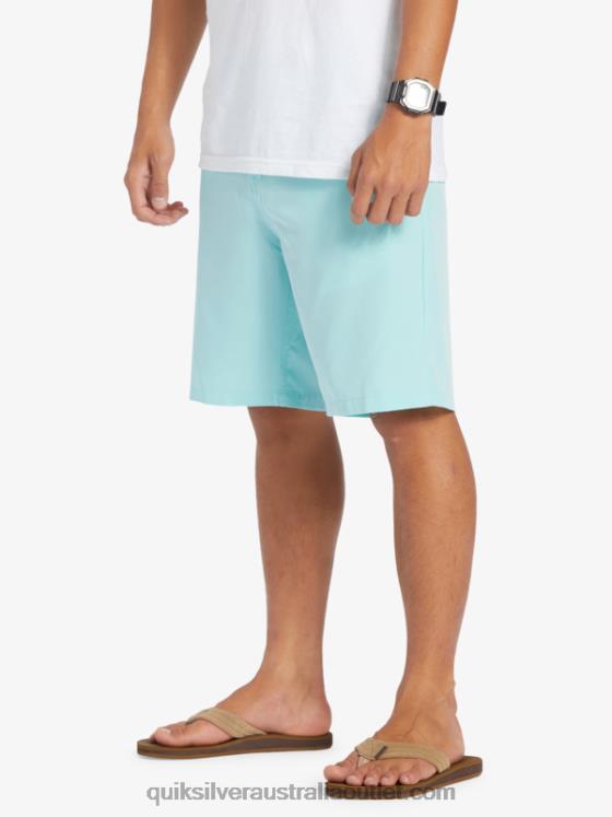 Quiksilver Men Ocean Union Amphibian 20 Hybrid Shorts H2N4B146 angel blue