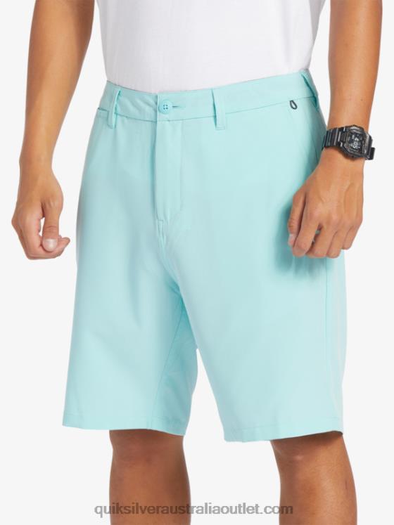 Quiksilver Men Ocean Union Amphibian 20 Hybrid Shorts H2N4B146 angel blue