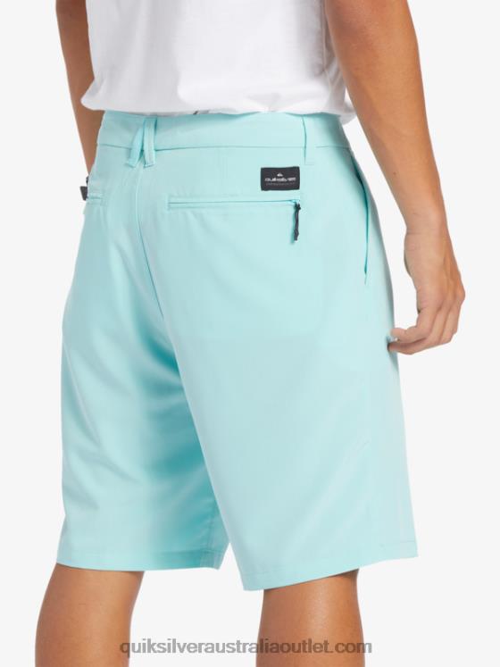 Quiksilver Men Ocean Union Amphibian 20 Hybrid Shorts H2N4B146 angel blue