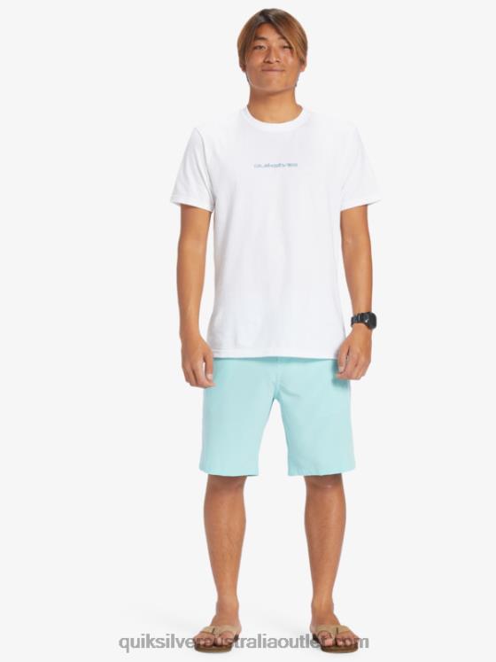 Quiksilver Men Ocean Union Amphibian 20 Hybrid Shorts H2N4B146 angel blue