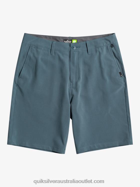 Quiksilver Men Ocean Union Amphibian 20 Hybrid Shorts H2N4B148 bering sea