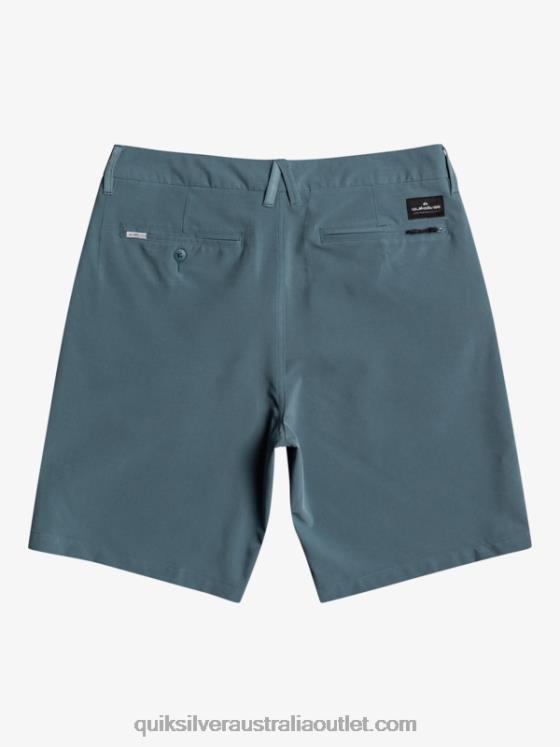 Quiksilver Men Ocean Union Amphibian 20 Hybrid Shorts H2N4B148 bering sea