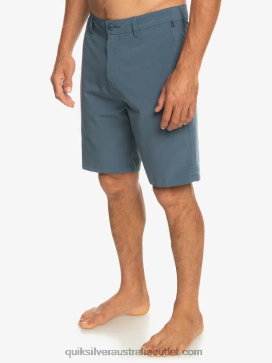 Quiksilver Men Ocean Union Amphibian 20 Hybrid Shorts H2N4B148 bering sea