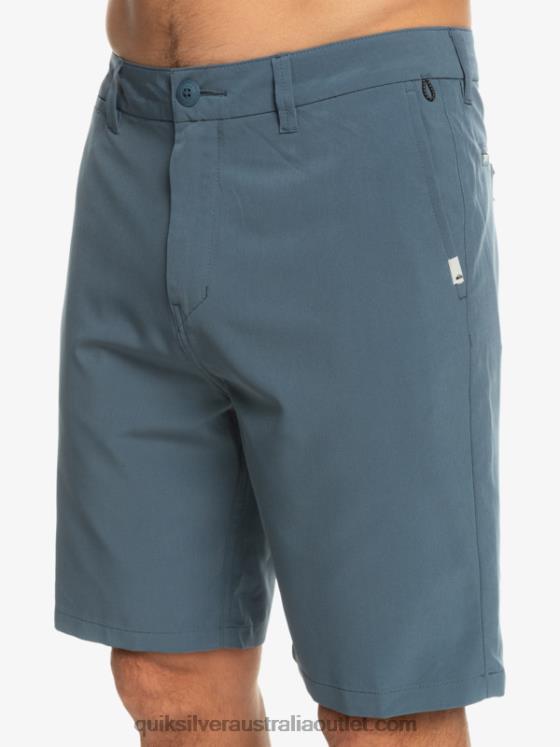 Quiksilver Men Ocean Union Amphibian 20 Hybrid Shorts H2N4B148 bering sea