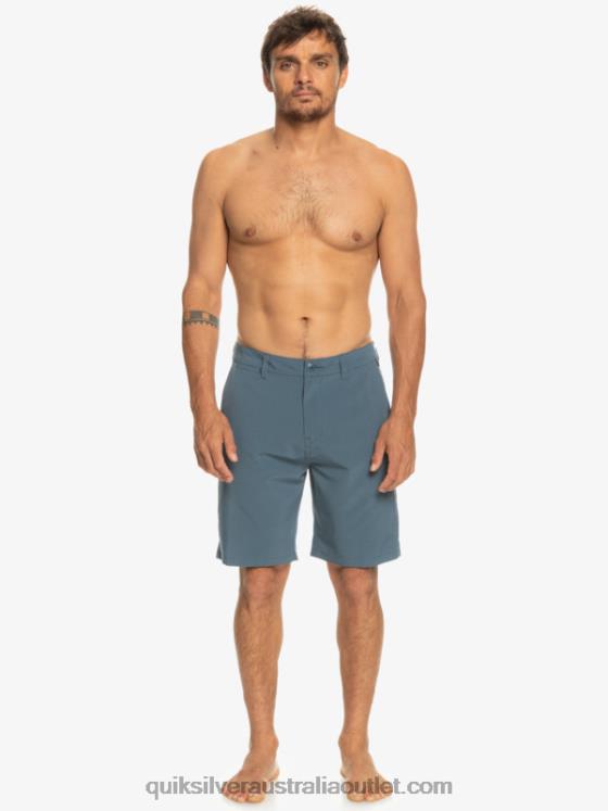 Quiksilver Men Ocean Union Amphibian 20 Hybrid Shorts H2N4B148 bering sea