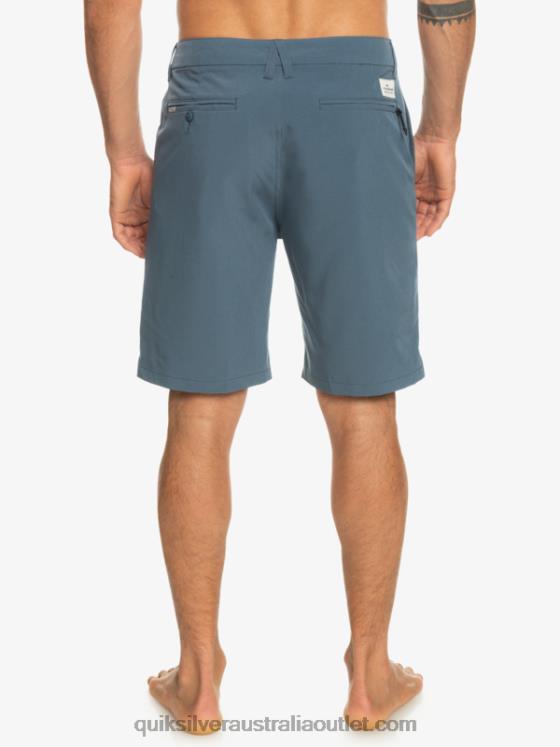 Quiksilver Men Ocean Union Amphibian 20 Hybrid Shorts H2N4B148 bering sea