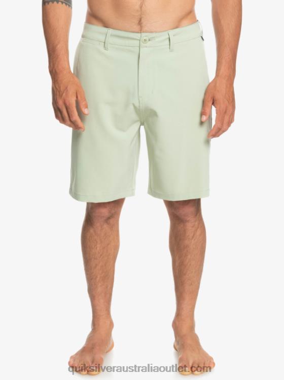 Quiksilver Men Ocean Union Amphibian 20 Hybrid Shorts H2N4B149 desert sage