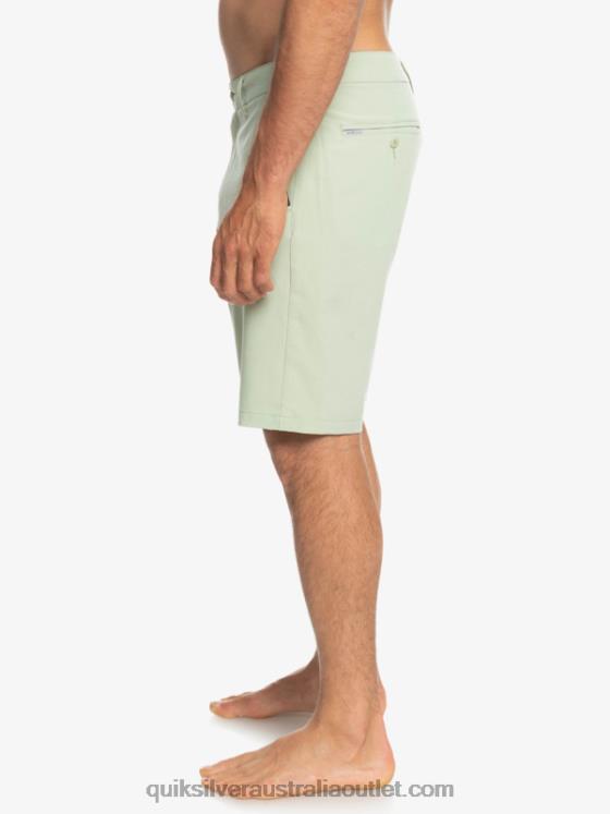 Quiksilver Men Ocean Union Amphibian 20 Hybrid Shorts H2N4B149 desert sage