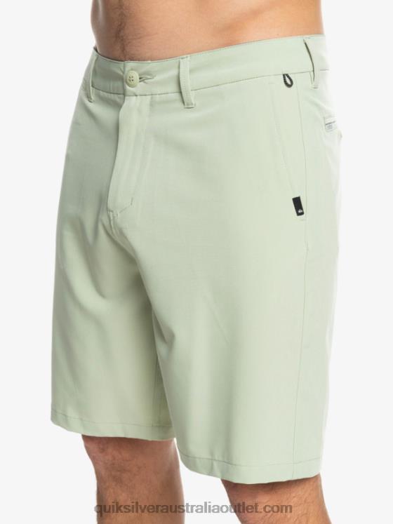 Quiksilver Men Ocean Union Amphibian 20 Hybrid Shorts H2N4B149 desert sage