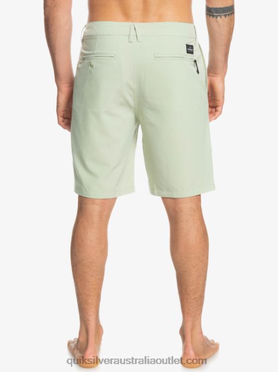 Quiksilver Men Ocean Union Amphibian 20 Hybrid Shorts H2N4B149 desert sage