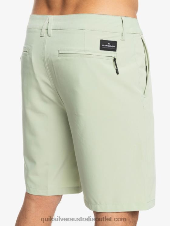 Quiksilver Men Ocean Union Amphibian 20 Hybrid Shorts H2N4B149 desert sage