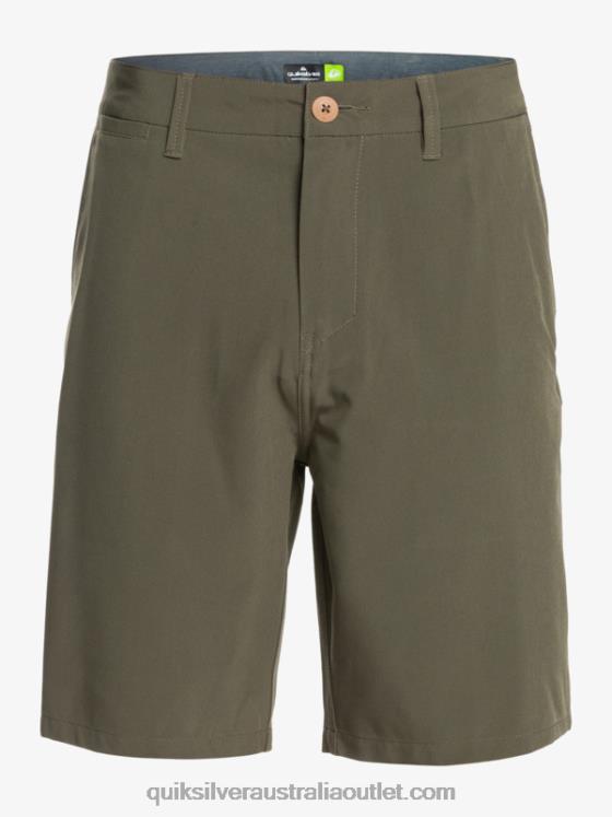 Quiksilver Men Ocean Union Amphibian 20 Hybrid Shorts H2N4B150 grape leaf