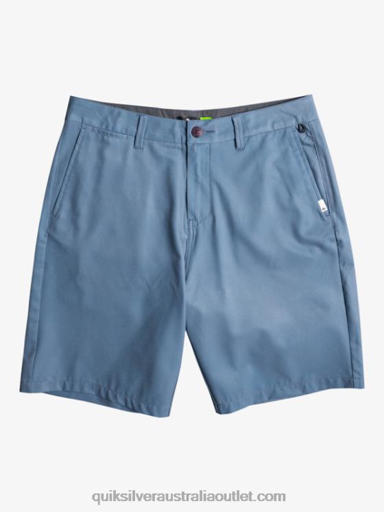 Quiksilver Men Ocean Union Amphibian 20 Hybrid Shorts H2N4B153 blue mirage