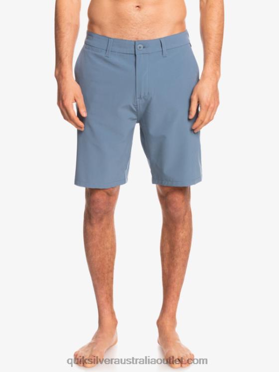 Quiksilver Men Ocean Union Amphibian 20 Hybrid Shorts H2N4B153 blue mirage