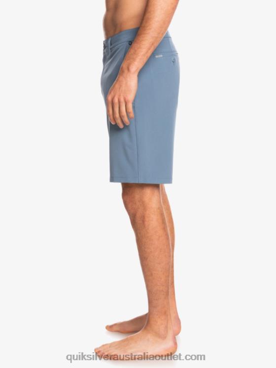 Quiksilver Men Ocean Union Amphibian 20 Hybrid Shorts H2N4B153 blue mirage