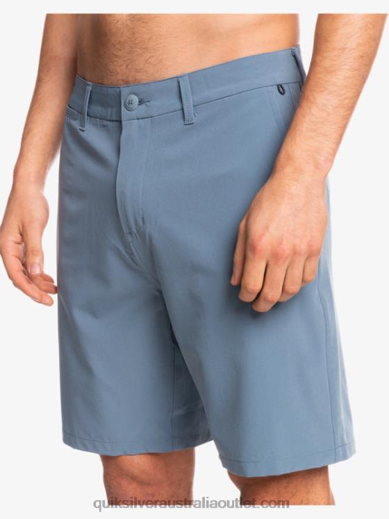 Quiksilver Men Ocean Union Amphibian 20 Hybrid Shorts H2N4B153 blue mirage