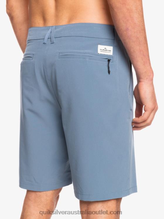 Quiksilver Men Ocean Union Amphibian 20 Hybrid Shorts H2N4B153 blue mirage