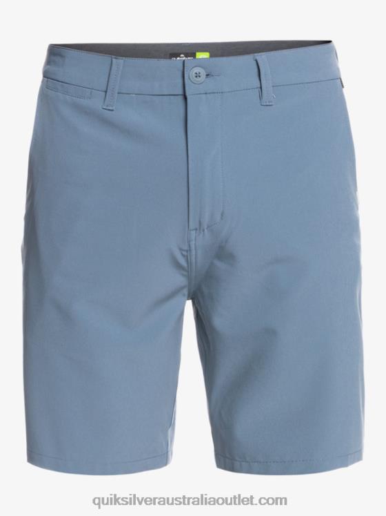 Quiksilver Men Ocean Union Amphibian 20 Hybrid Shorts H2N4B153 blue mirage