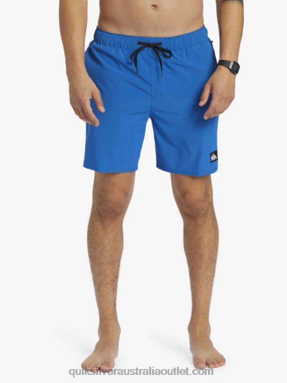 Quiksilver Men Omni 17 Training Shorts H2N4B795 snorkel blue