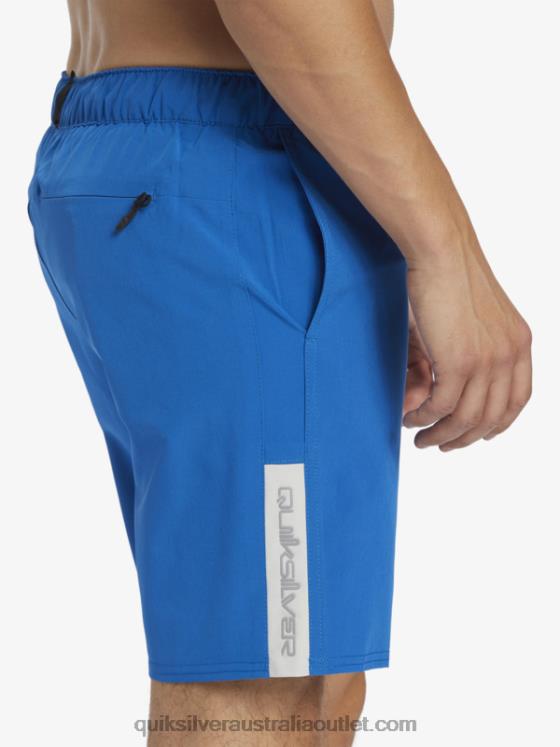 Quiksilver Men Omni 17 Training Shorts H2N4B795 snorkel blue