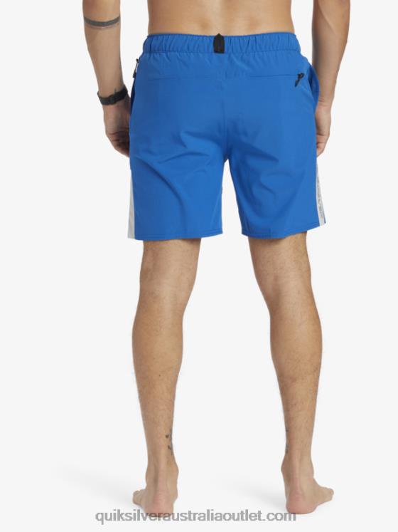 Quiksilver Men Omni 17 Training Shorts H2N4B795 snorkel blue