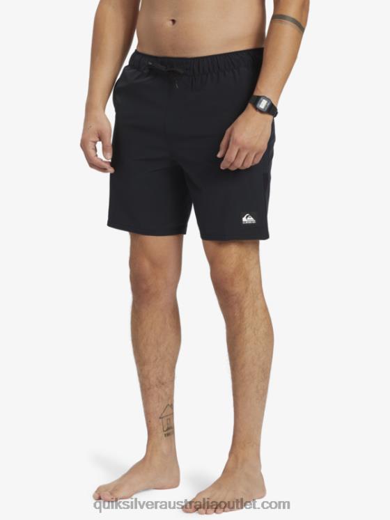 Quiksilver Men Omni Stretch 17 Training Shorts H2N4B827 black