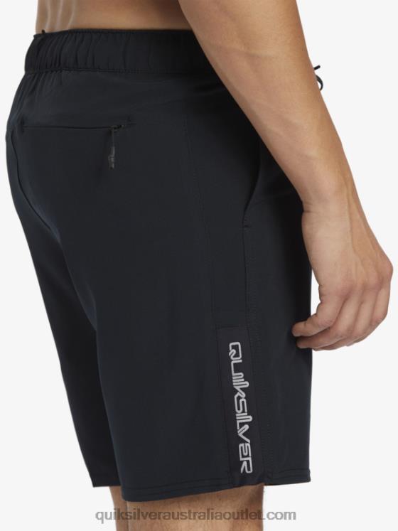 Quiksilver Men Omni Stretch 17 Training Shorts H2N4B827 black