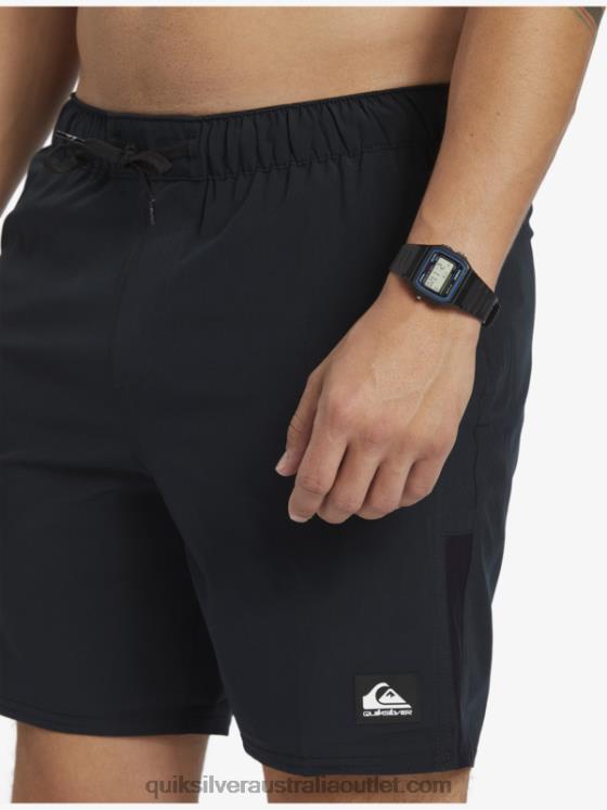Quiksilver Men Omni Stretch 17 Training Shorts H2N4B827 black