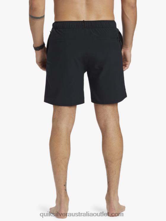 Quiksilver Men Omni Stretch 17 Training Shorts H2N4B827 black