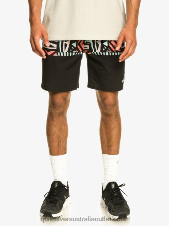 Quiksilver Men Omni Stretch 17 Training Shorts H2N4B829 black