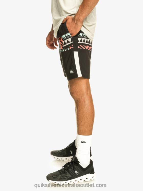 Quiksilver Men Omni Stretch 17 Training Shorts H2N4B829 black