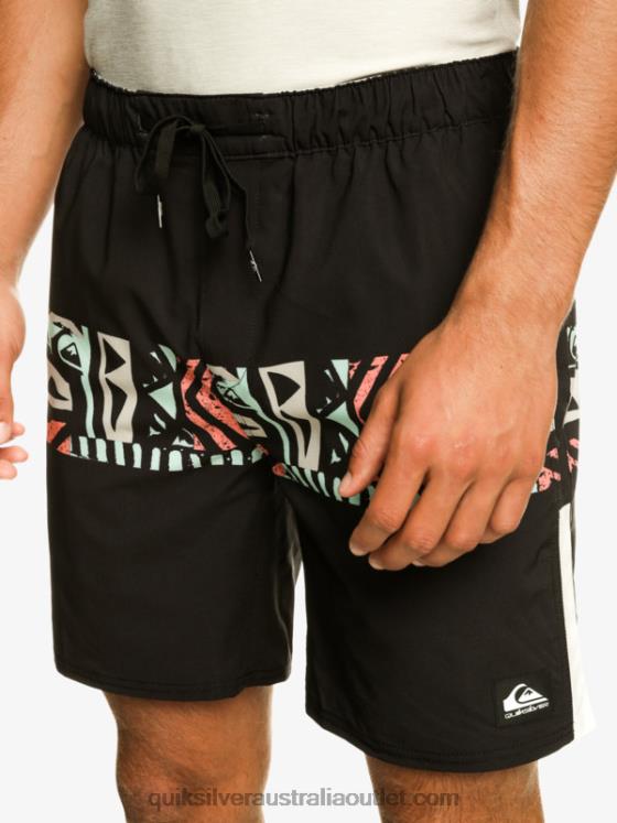 Quiksilver Men Omni Stretch 17 Training Shorts H2N4B829 black
