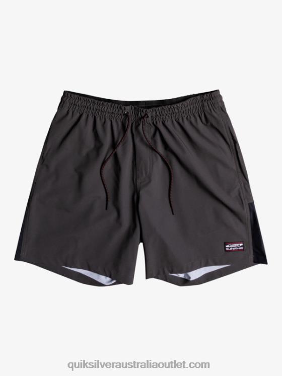 Quiksilver Men Omni Training 17 Stretch Shorts H2N4B1689 phantom