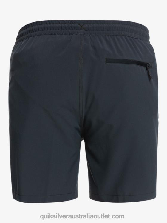 Quiksilver Men Omni Training 17 Stretch Shorts H2N4B1689 phantom