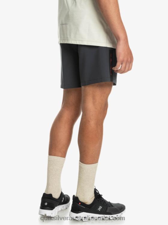 Quiksilver Men Omni Training 17 Stretch Shorts H2N4B1689 phantom