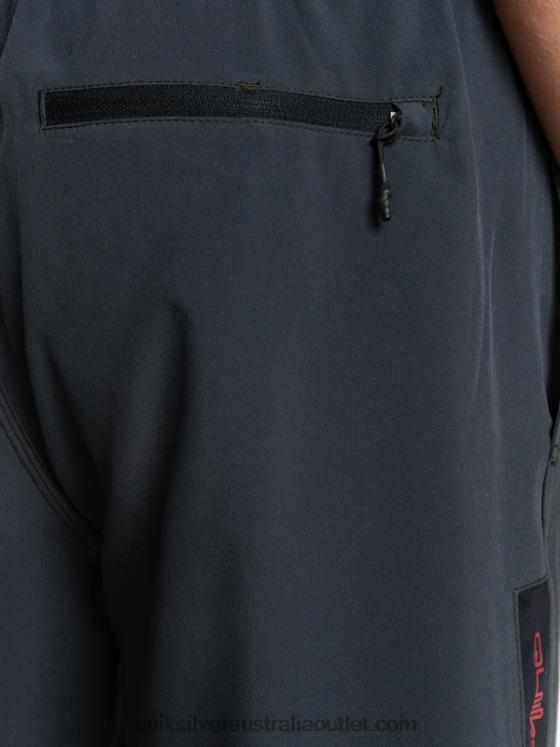 Quiksilver Men Omni Training 17 Stretch Shorts H2N4B1689 phantom