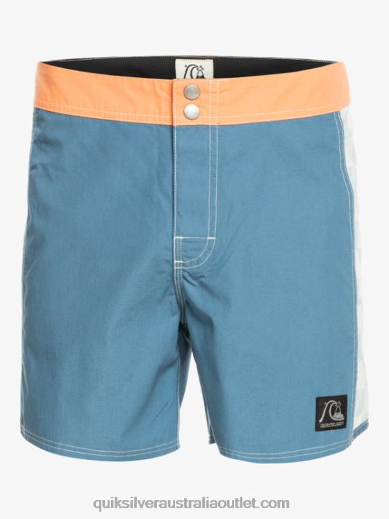 Quiksilver Men Original Arch 16 Boardshorts H2N4B1784 captains blue