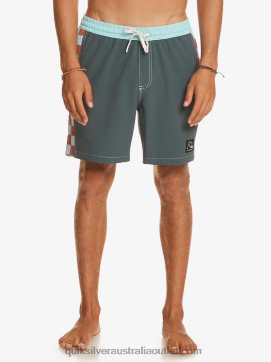 Quiksilver Men Original Arch 17 Volleys H2N4B532 dark slate